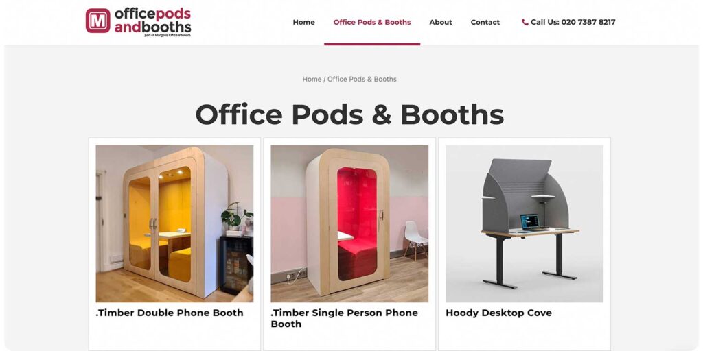 Office Pods & Booths